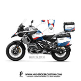 BMW R1200/1250 GS & GS Adventure Sticker – 'Summit' Design - HUGSTICKERCUSTOM
